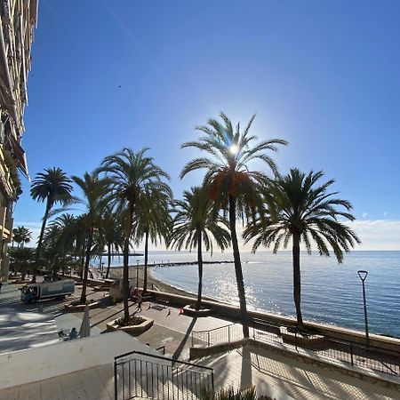 Marbella Beachfront Edificio Mayoral Primera Linea De Playa Y Centro Ciudad Con Barco Opcional Bagian luar foto